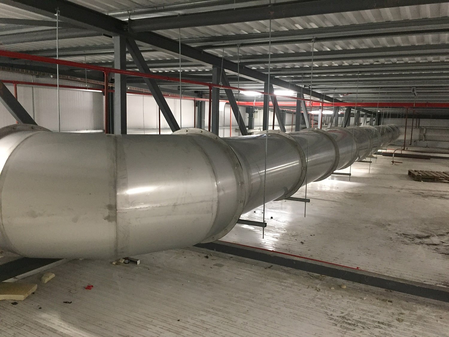 Ducting - SX Engineering - Nutricia air duct