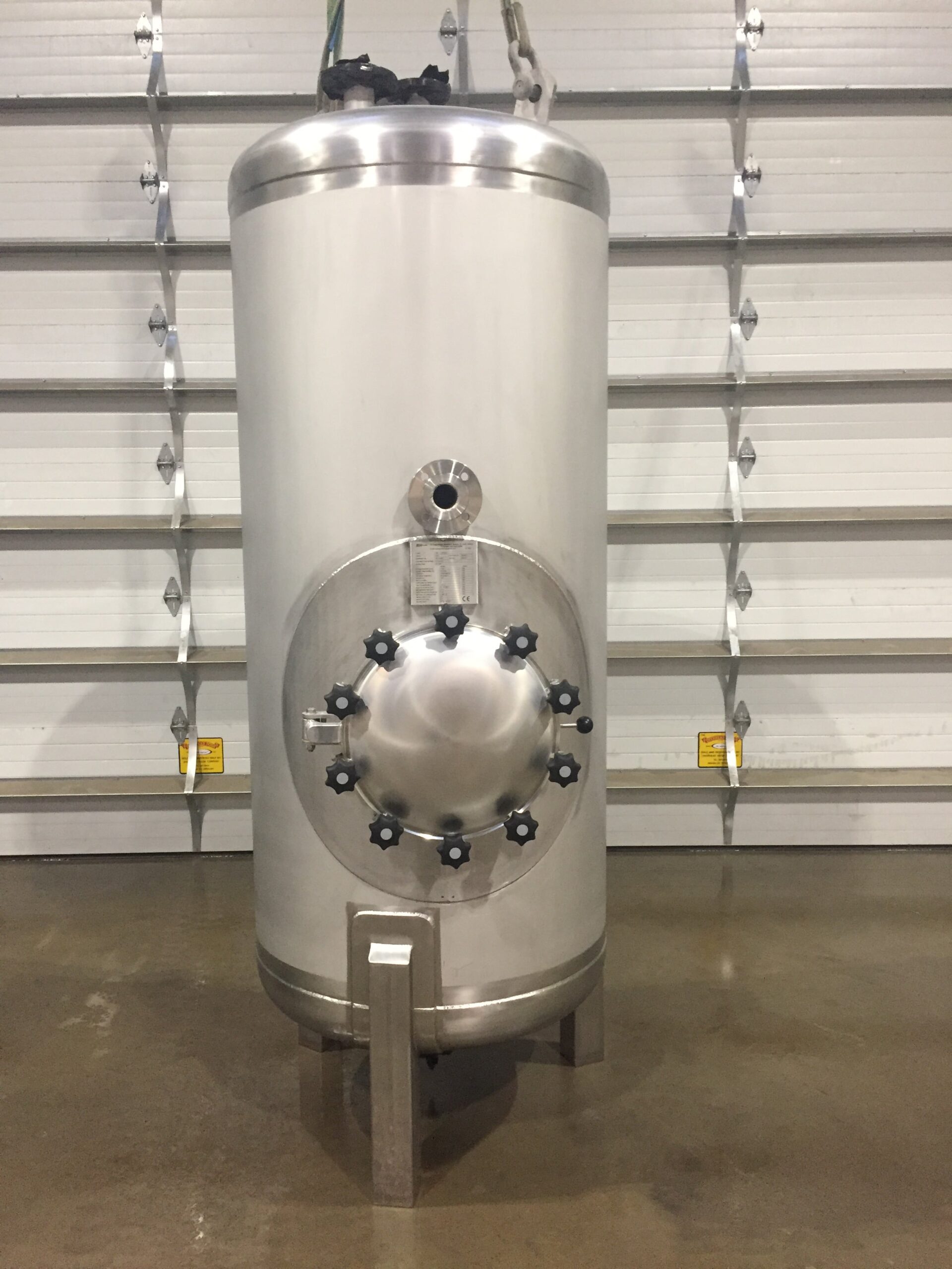 Pressure Vessels - SX Engineering - Pepsico cg air reciever